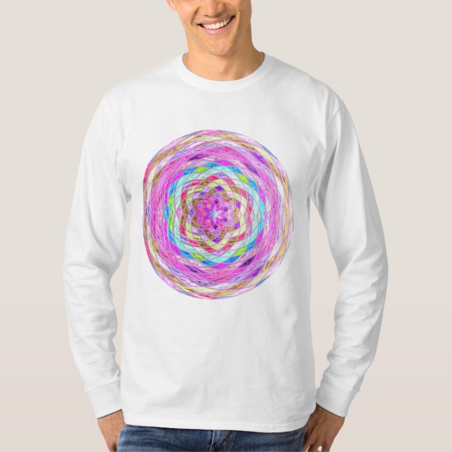 Abstraktes Mosaikglas #7 T-Shirt (Vorderseite)