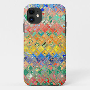 Abstraktes Mosaikglas-Muster Nr. 4 Case-Mate iPhone Hülle
