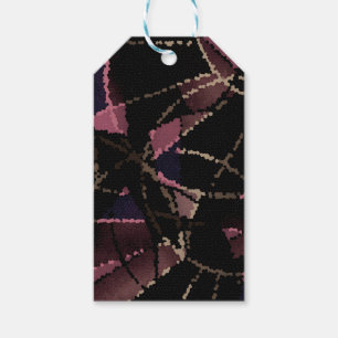 Abstraktes Mosaikmuster Geschenkanhänger