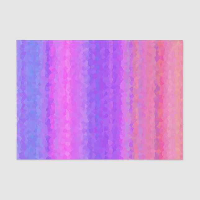 Abstraktes Mosaikmuster Seidenpapier (Vorderseite)