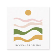 Abstraktes Motivierend Zitat führt auf den Weg