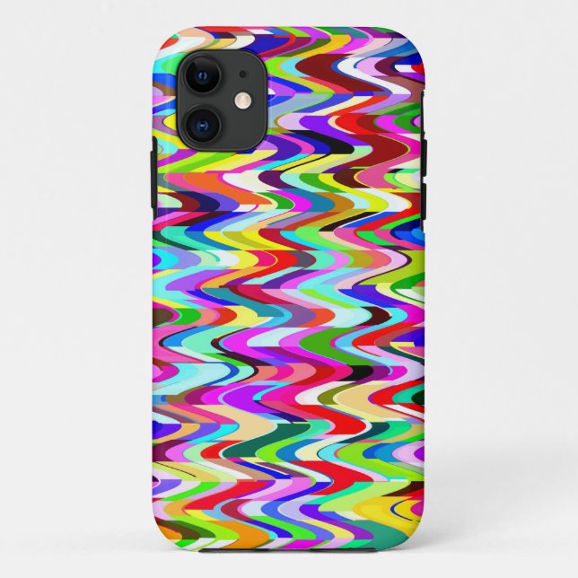 Abstraktes Multicolor-Mosaikmuster #6 Case-Mate iPhone Hülle (Rückseite)