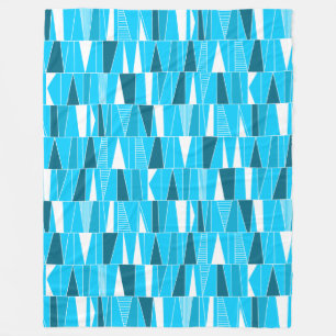 Abstraktes Muster 070721 - Farben 03 Fleecedecke