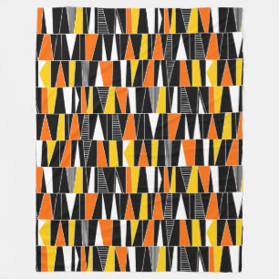 Abstraktes Muster 070721 - Farben 05 Fleecedecke