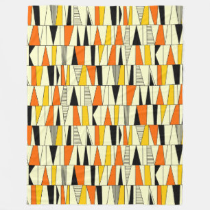 Abstraktes Muster 070721 - Farben 06 Fleecedecke