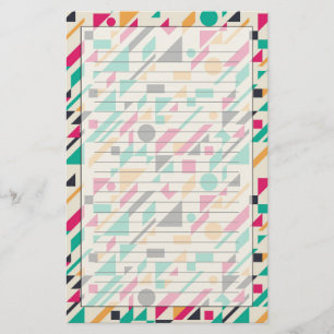 Abstraktes Muster 3 Briefpapier