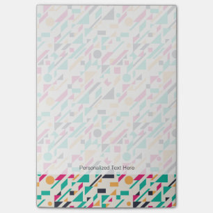 Abstraktes Muster 3 Post-it Klebezettel