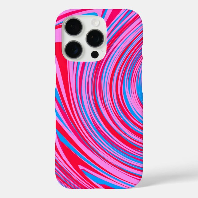 Abstraktes Muster aus Swirl-Marmor Case-Mate iPhone Hülle (Rückseite)