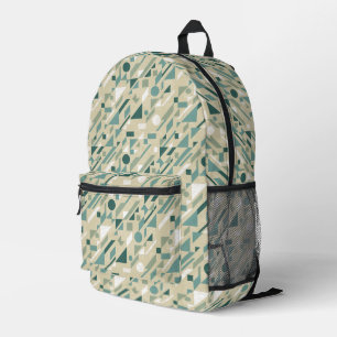 Abstraktes Muster Bedruckter Rucksack