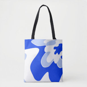 Abstraktes Muster - blau