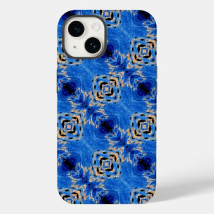 Abstraktes Muster, Blue Horizon, Case-Mate iPhone 14 Hülle