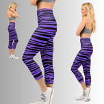 Abstraktes Muster Capri Leggings<br><div class="desc">Farbenfrohe Abstrakte Muster.</div>