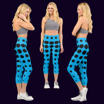 Abstraktes Muster Capri Leggings<br><div class="desc">Farbenfrohe Abstrakte Muster.</div>