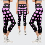 Abstraktes Muster Capri Leggings<br><div class="desc">Farbenfrohe Abstrakte Muster.</div>