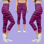 Abstraktes Muster Capri Leggings<br><div class="desc">Farbenfrohe Abstrakte Muster.</div>