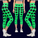 Abstraktes Muster Capri Leggings<br><div class="desc">Farbenfrohe Abstrakte Muster.</div>