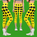 Abstraktes Muster Capri Leggings<br><div class="desc">Farbenfrohe Abstrakte Muster.</div>