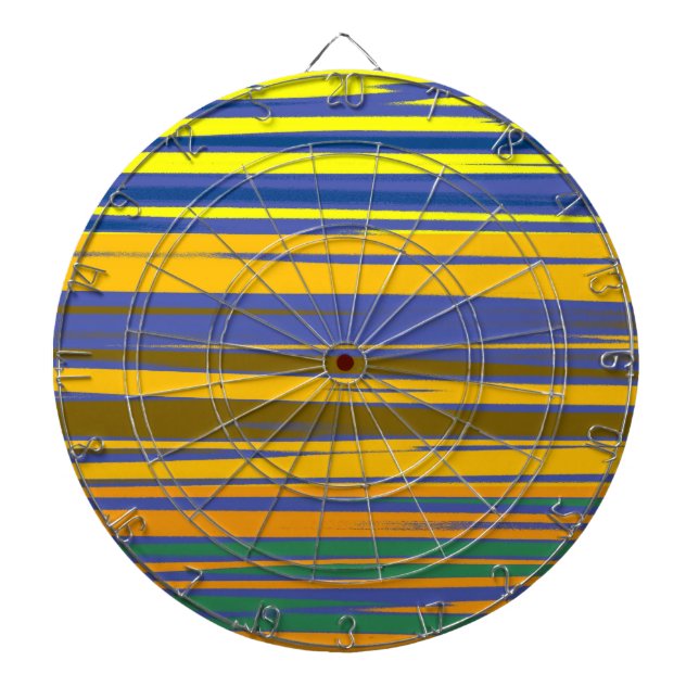 Abstraktes Muster Dartscheibe (vorne)