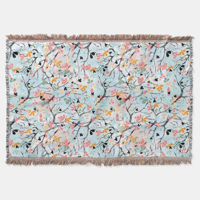 Abstraktes Muster Decke (Vorderseite)