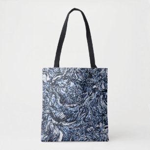 Abstraktes Muster der Navy Blue Nature