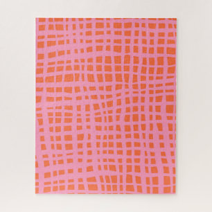 Abstraktes Muster des Raster nach hinten Puzzle