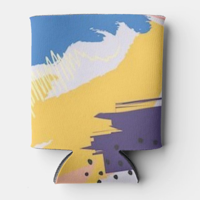 Abstraktes Muster Dosenkühler (Vorderseite)