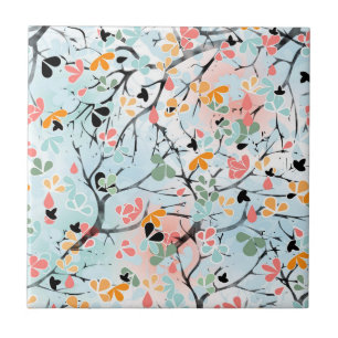 Abstraktes Muster Fliese