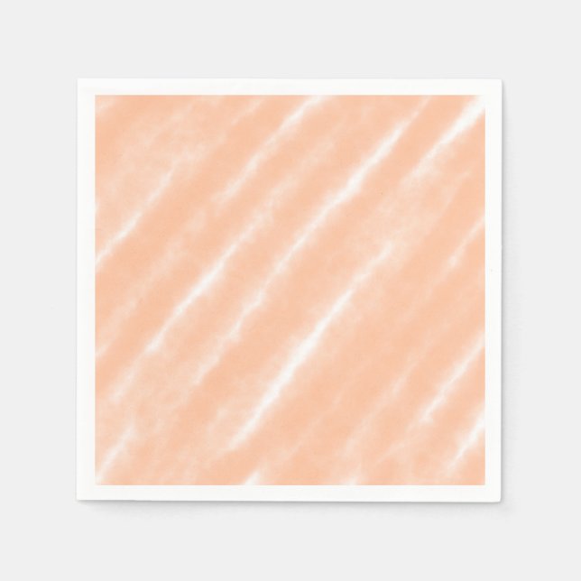 Abstraktes Muster für die Farbflora des Peach Fuzz Serviette (Vorderseite)