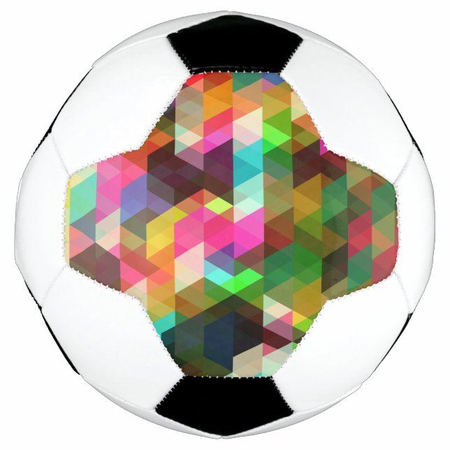Abstraktes Muster Fußball (Vorderseite)