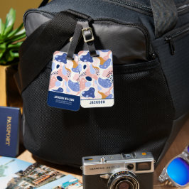 Abstraktes Muster Gepäckanhänger