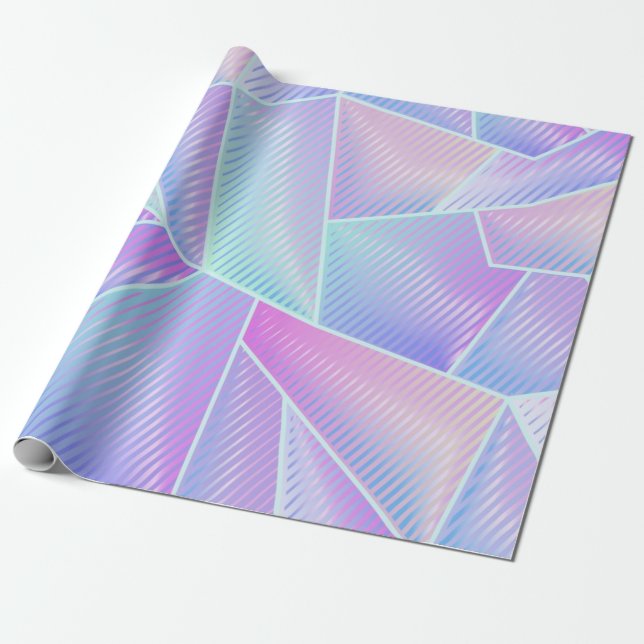 Abstraktes Muster Geschenkpapier (Ungerollt)