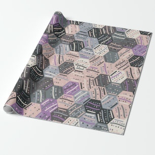 Abstraktes Muster Geschenkpapier