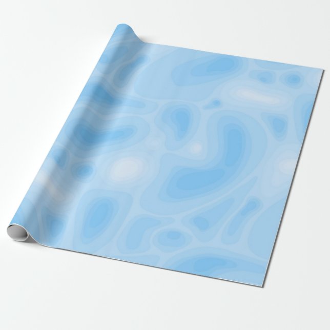 Abstraktes Muster Geschenkpapier (Ungerollt)