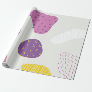 Abstraktes Muster Geschenkpapier