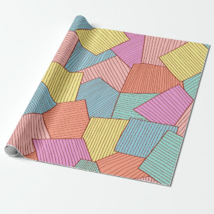 Abstraktes Muster Geschenkpapier