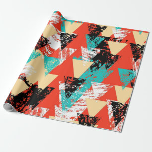 Abstraktes Muster Geschenkpapier