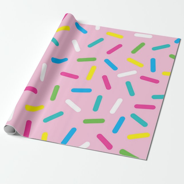 Abstraktes Muster Geschenkpapier (Ungerollt)