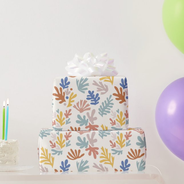 Abstraktes Muster Geschenkpapier (Partygeschenke)