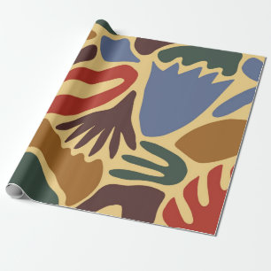 Abstraktes Muster Geschenkpapier