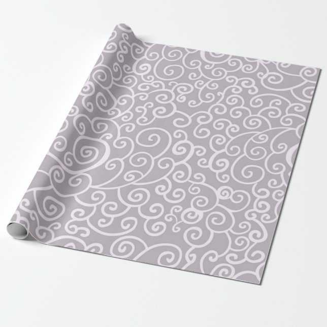 Abstraktes Muster Geschenkpapier (Ungerollt)
