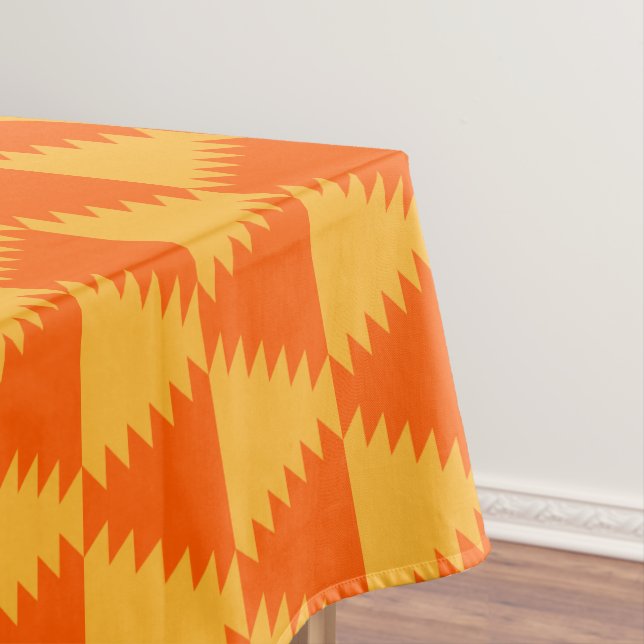Abstraktes Muster Halloween ColorsTablecloth Tischdecke (Beispiel)