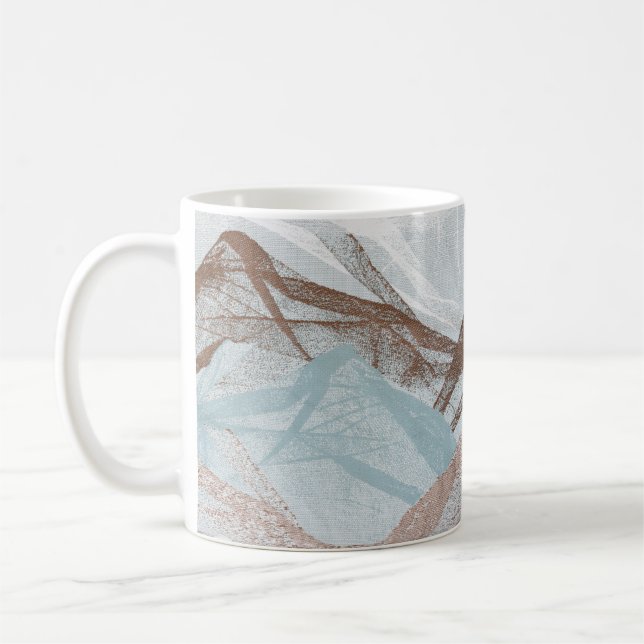 Abstraktes Muster Kaffeetasse (Links)