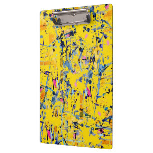 Abstraktes Muster Klemmbrett