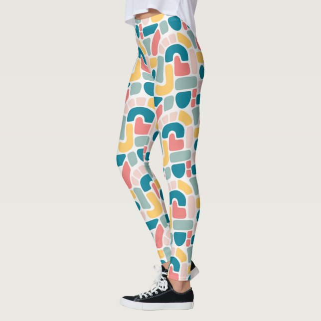 Abstraktes Muster Leggings (Links)