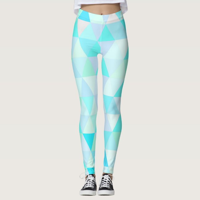abstraktes Muster Leggings (Vorderseite)