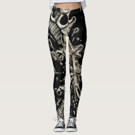 Abstraktes Muster Leggings