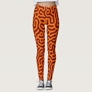 Abstraktes Muster Leggings