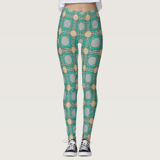 abstraktes Muster Leggings