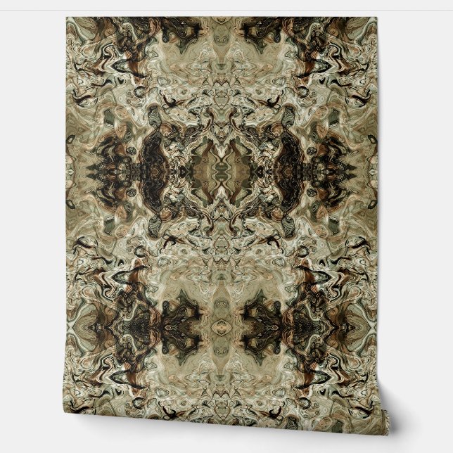 Abstraktes Muster Marmorstein Tapete (Abrollen)