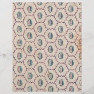 Abstraktes Muster mit abgerundeten Linien- und Pun